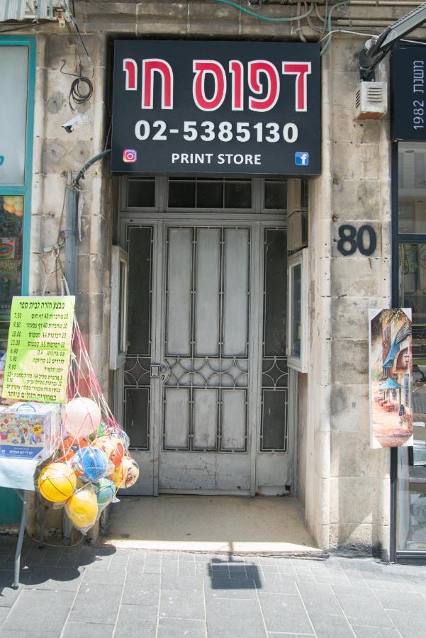 "80 Jaffa St" Down Town Main Market "Mahne Yehuda" Super Prime Location In Jeruzsálem Kültér fotó